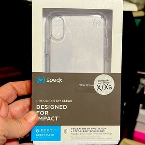 Brand New iPhone X/XS Speck Clear a phone case